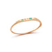 Gold Treasure Bangle in 14k rose gold