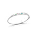 Gold Treasure Bangle in 14k white gold