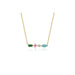 Treasure Bar Necklace in 14k yellow gold