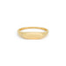 Gold Ring with Diamond Detail in 14k yellow gold