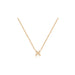 Diamond Blossom Necklace in 14k rose gold