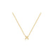 Diamond Blossom Necklace in 14k yellow gold