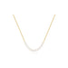 Pearl Necklace in 14k yellow gold