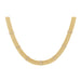 Diamond Bar Mesh Necklace in 14k yellow gold