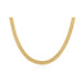 Gold Mesh Necklace in 14k yellow gold