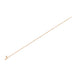 Mini Link Anklet in 14k rose gold