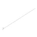 Mini Link Anklet in 14k white gold