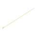 Mini Link Anklet in 14k yellow gold