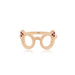 Evan's Sunnies Ring with Rubies in 14k rose gold