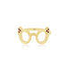 Evan's Sunnies Ring with Rubies in 14k yellow gold