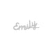 Diamond Script Name Ear Cuff in white gold