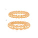 The Chic Stacker Gift Set Rings in 14k Rose Gold