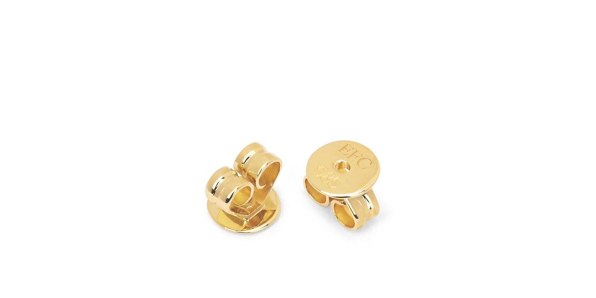 Gold Butterfly Backings EF Collection