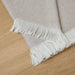 Herringbone Throw Blanket in clove