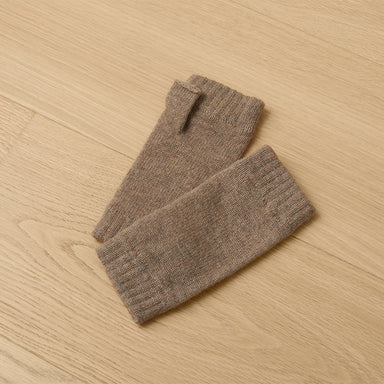 100% Cashmere Wrist Warmer in Mocha