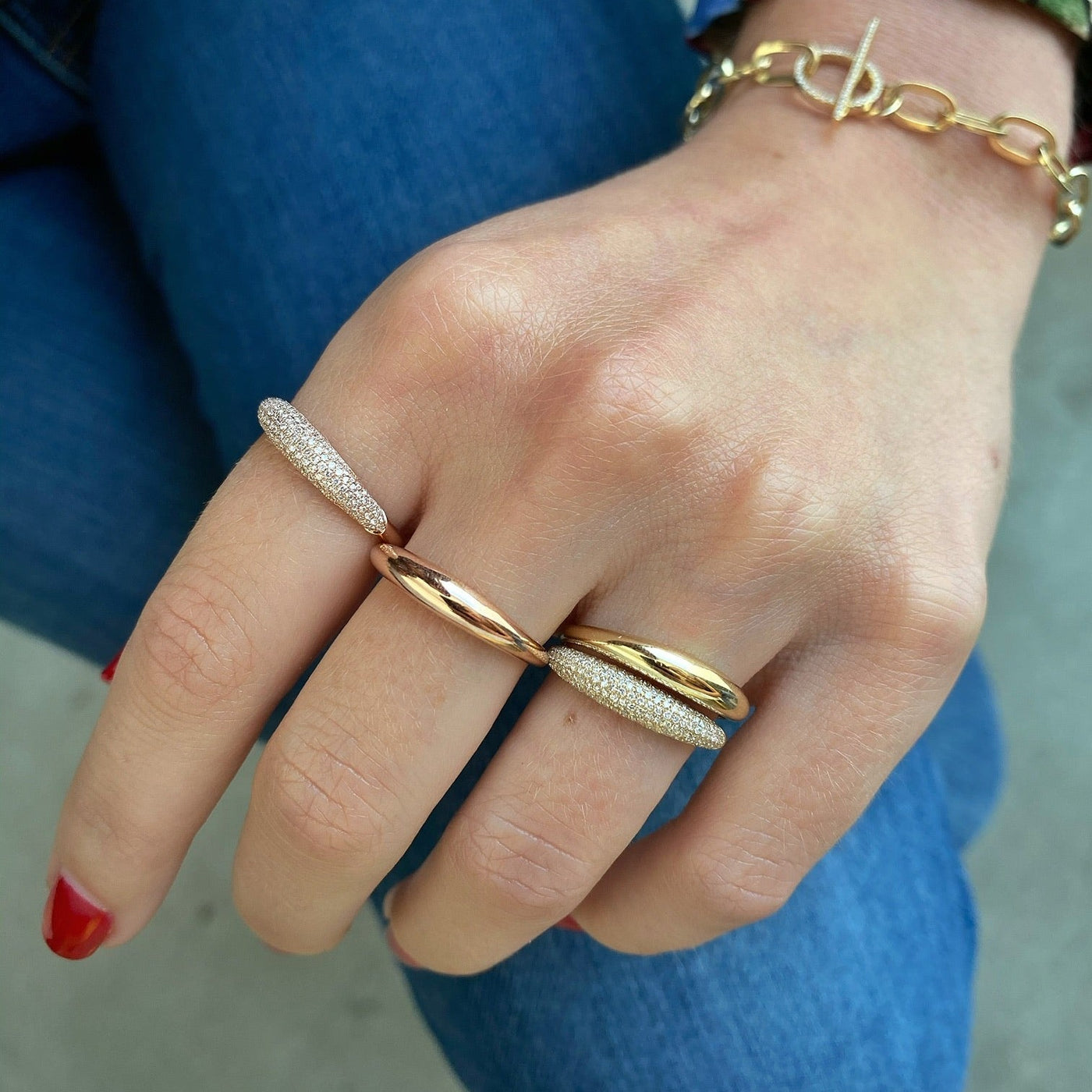 Diamond Dome Ring