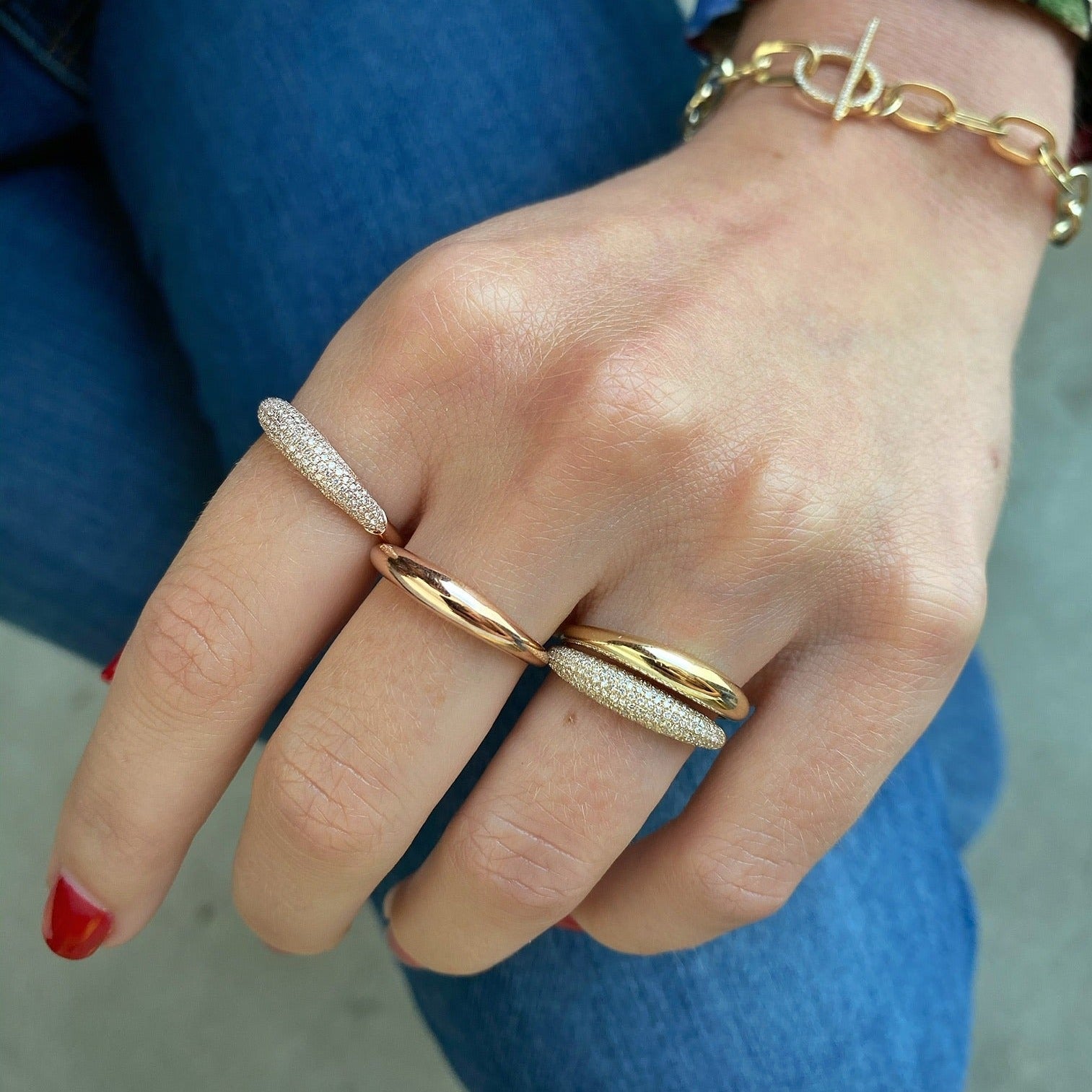 Diamond Dome Ring