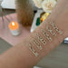 Diamond Custom Date Bolo Bracelet 