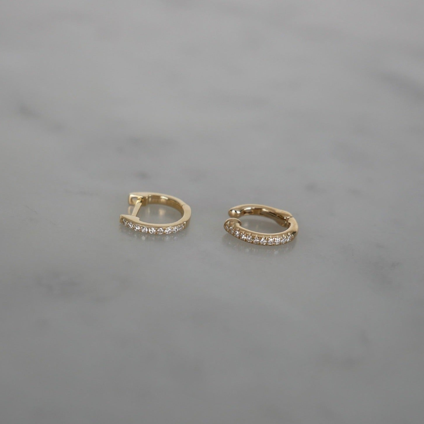 Diamond Duo Gift Set Earrings in 14k Yellow Gold