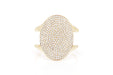 EF Collection Diamond Jumbo Oval Ring - 1