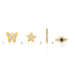 The Single Studs Gift Set in 14k Yellow Gold