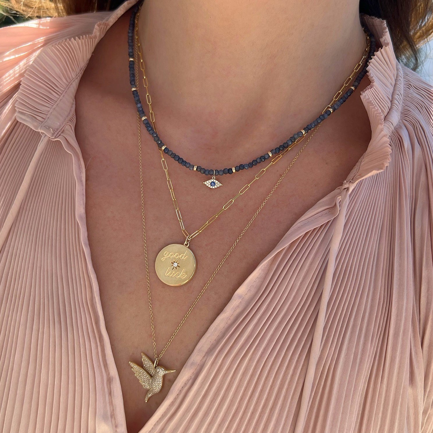 Ef collection sales evil eye necklace