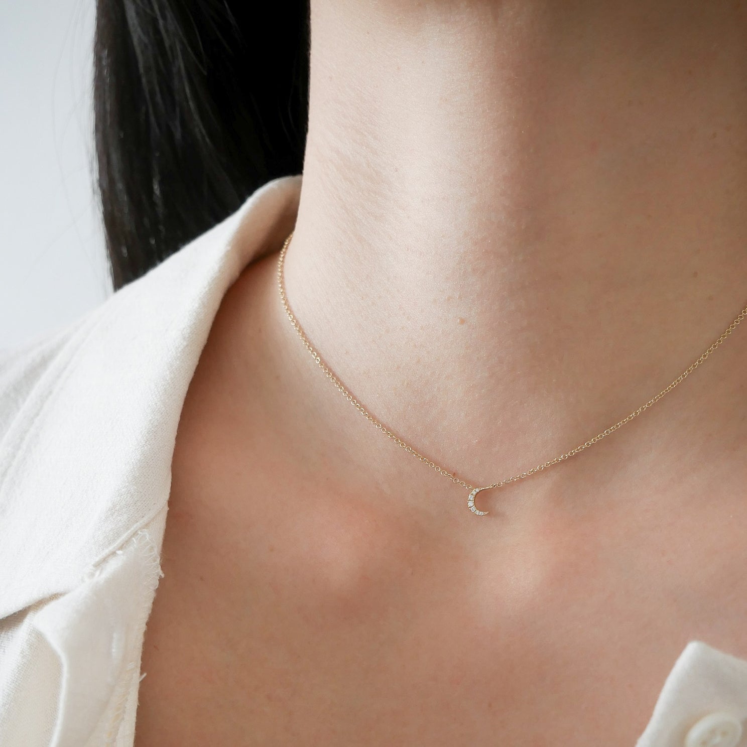 Moon choker silver deals