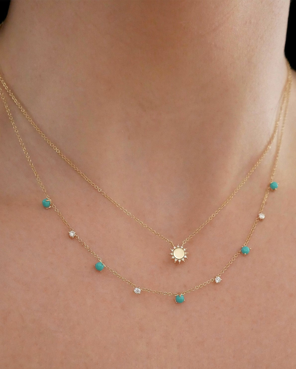 You Are My Sunshine Diamond Necklace