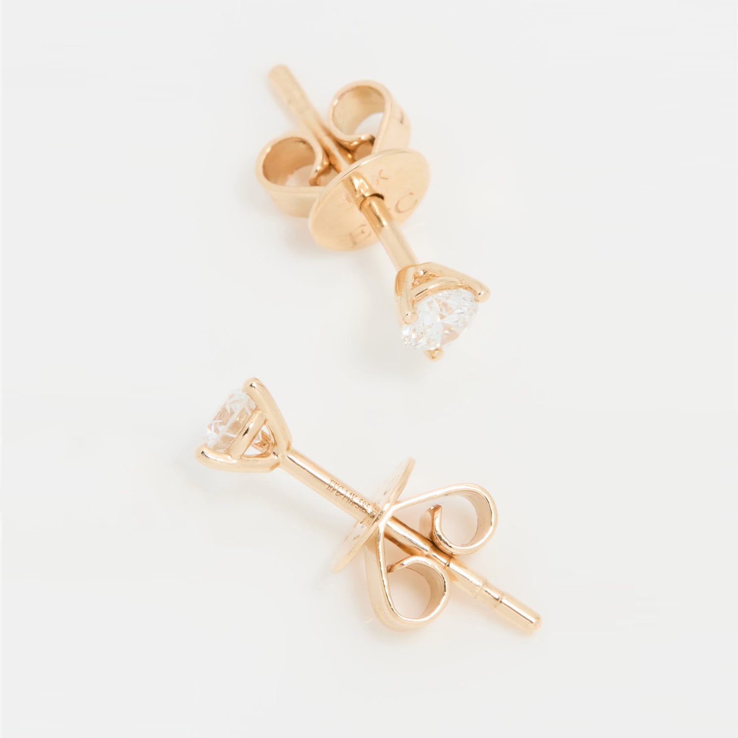 14K Gold Butterfly Earring Backs (2 pieces)